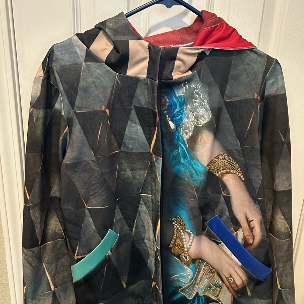 Artistic Multicolor Women's Jacket